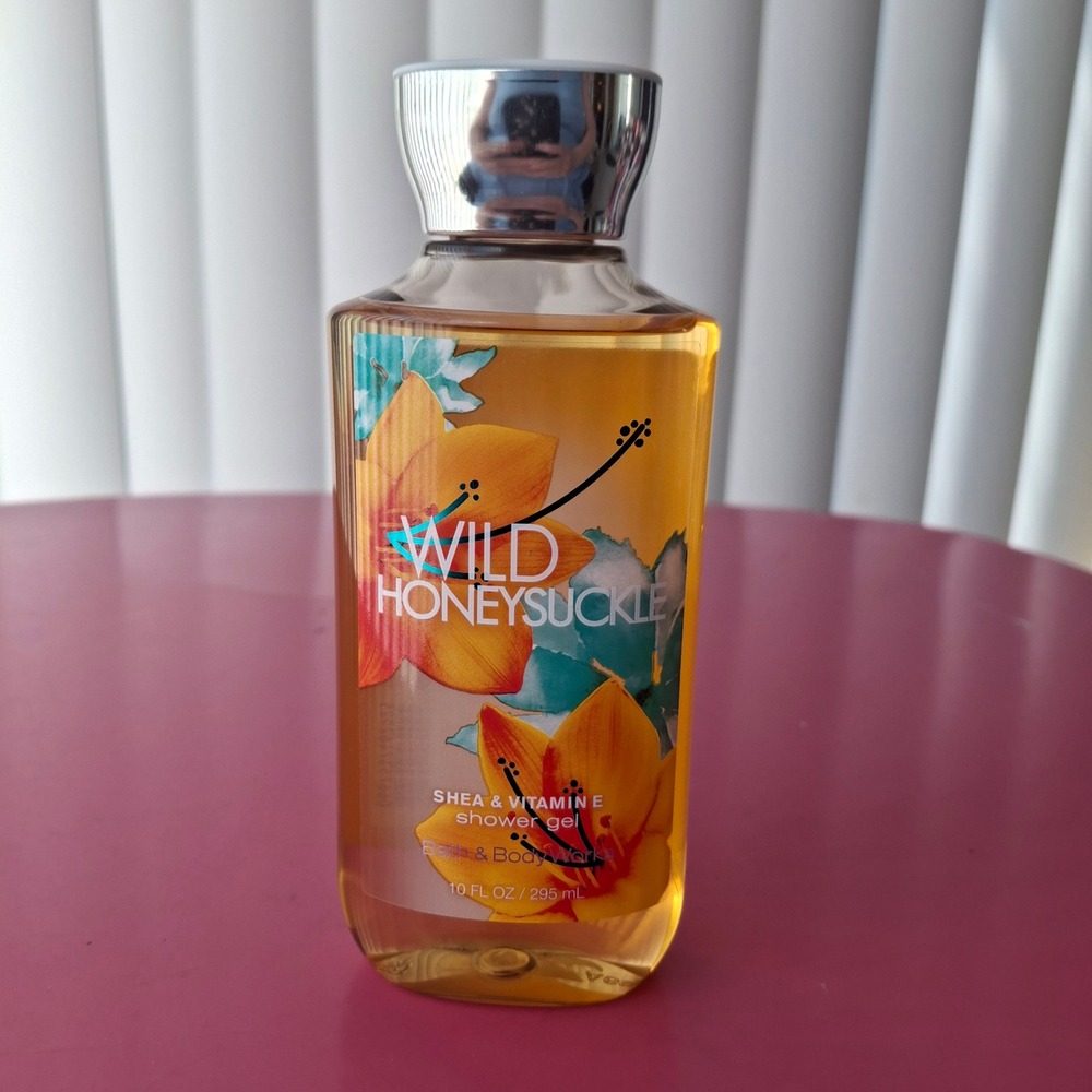 Bath & Body Works WILD HONEYSUCKLE Shower Gel 10 fl oz Retired